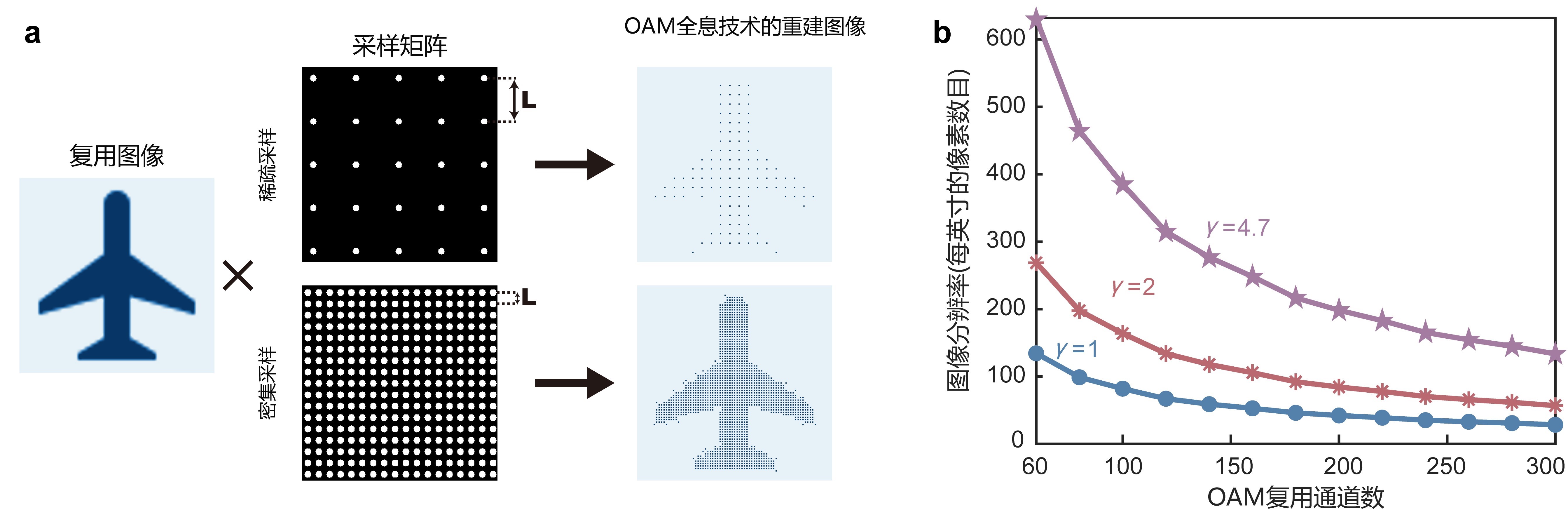 20230405-NC文章图片-付星-图1 OAM全息技术中分辨率与复用通道数量的矛盾.jpg